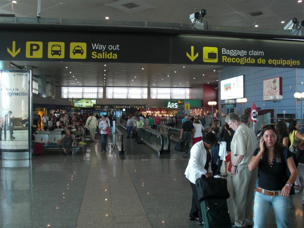 verso-luscita-aeroporto Madrid Barajas