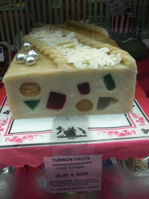 Turron Fruta