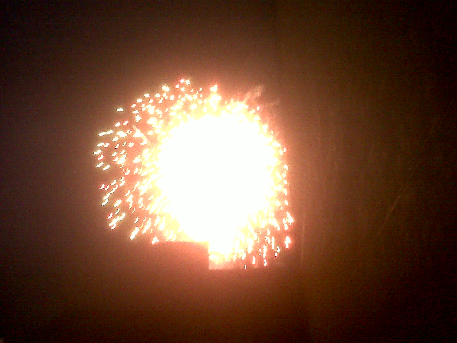 Fuochi d'artificio a Puerta del Sol