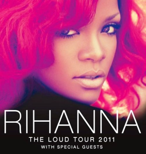 Rihanna Loud Tour Locandina