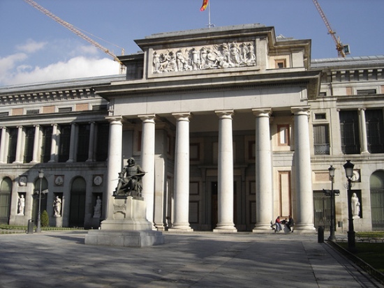 Museo-del-Prado (1) Facciata principale del museo