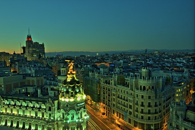 Veduta di Madrid